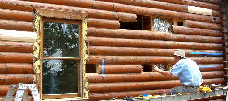 Log Home Repair Ulmer,  South Carolina