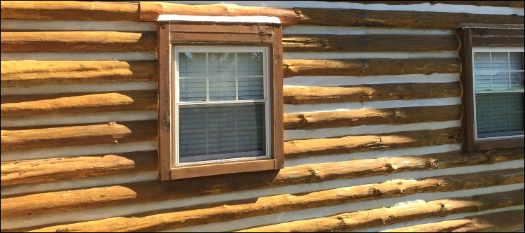Log Home Whole Log Replacement  Fairfax,  South Carolina